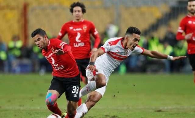 جانب من لقاء الأهلي والزمالك