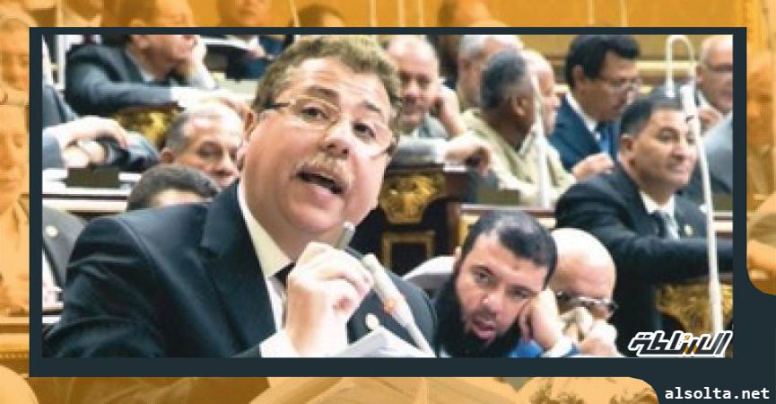 النائب محمد سعد بدراوى رئيس الهيئة البرلمانية لحزب الحركة الوطنية