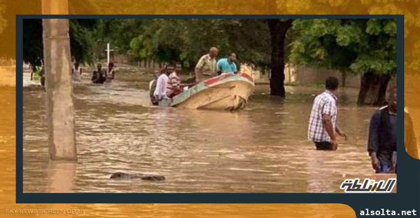 فيضانات سابقة في السودان (أرشيفية)