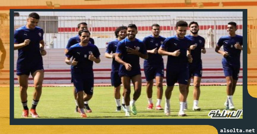 تدريبات تأهيلية للاعبي الزمالك