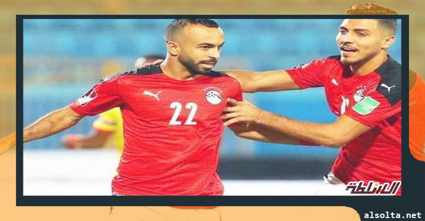 محمد شريف مهاجم منتخب مصر والنادي الأهلي