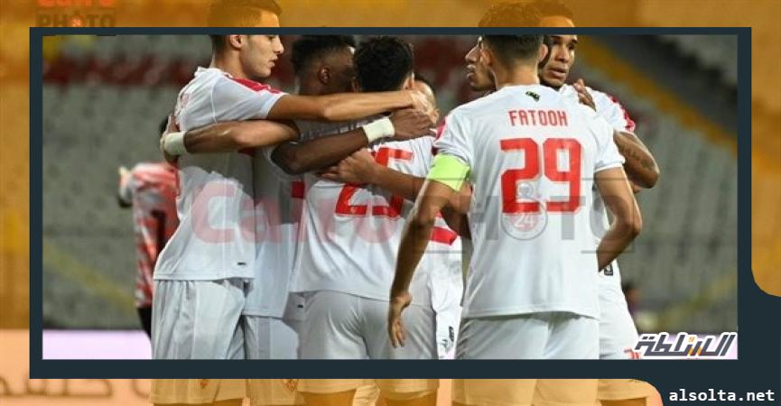   فرحة لاعبي الزمالك